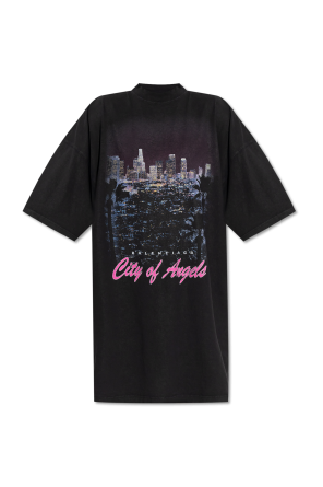 ●送料込●BALENCIAGA●CITY OF ANGELS ロゴ Tシャツ 0400023069462_BLACKFADED?wid=